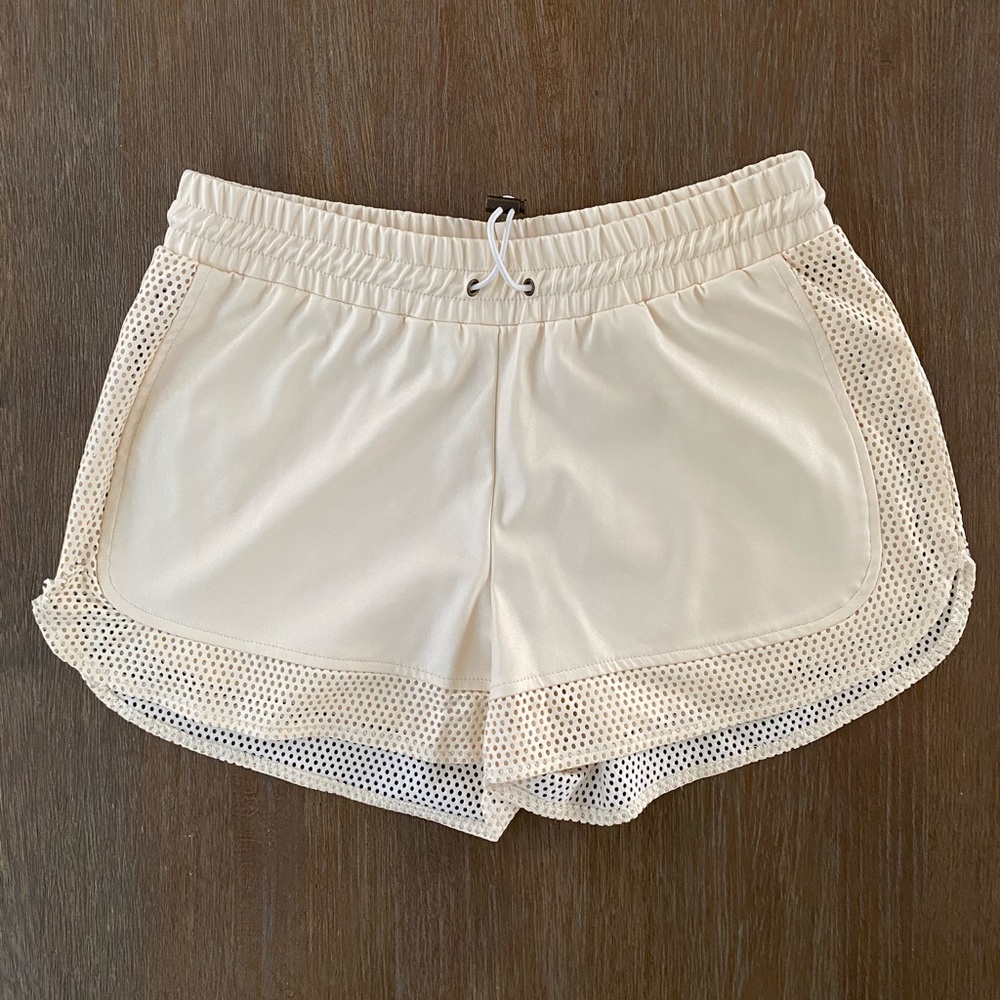 WOMEN’S REHAB FAUX LEATHER SHORTS